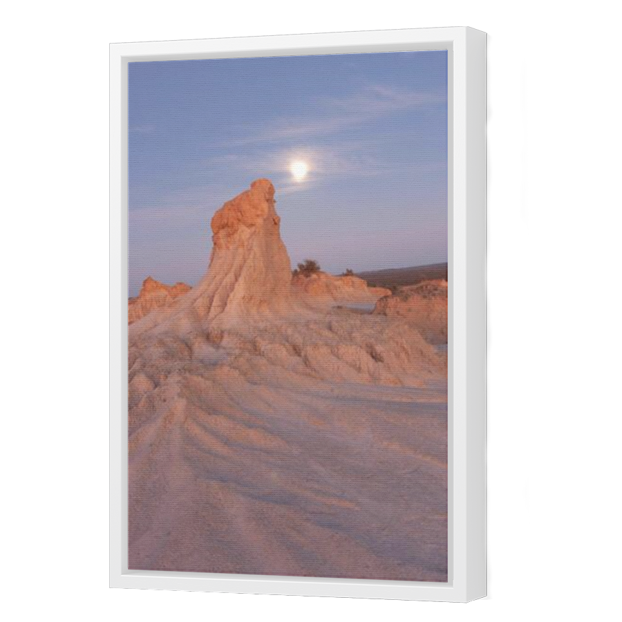 Thumbnail for Canvas - White Floating Frame