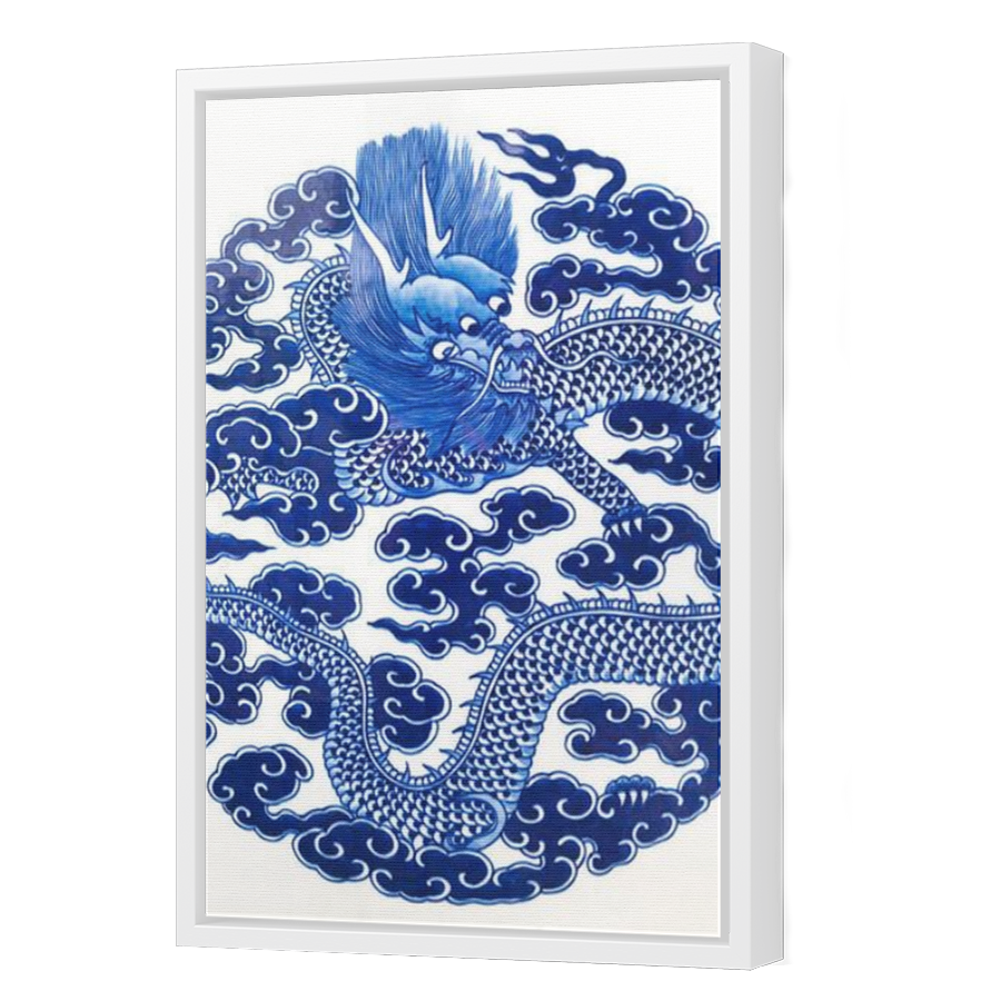 Thumbnail for Canvas - White Floating Frame