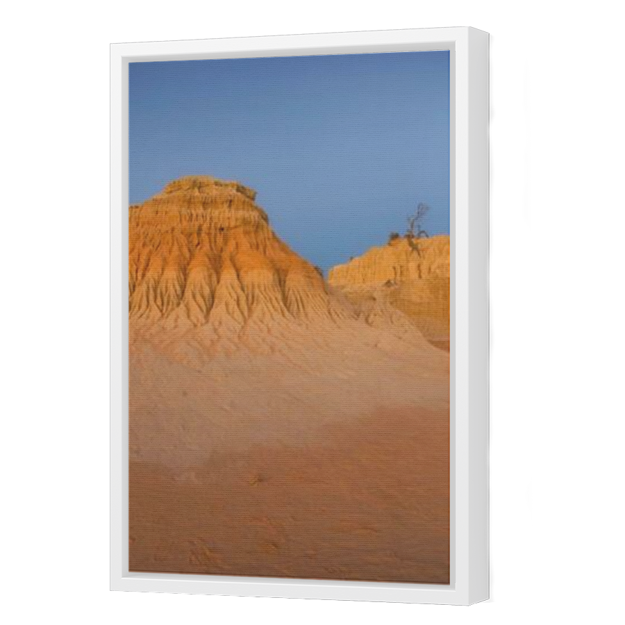 Thumbnail for Canvas - White Floating Frame