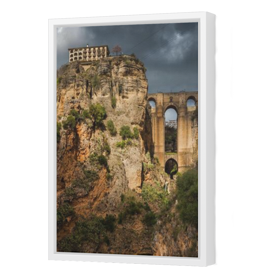 Thumbnail for Canvas - White Floating Frame