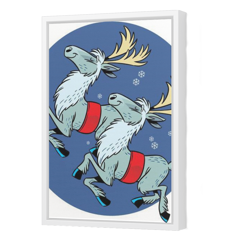 Thumbnail for Canvas - White Floating Frame