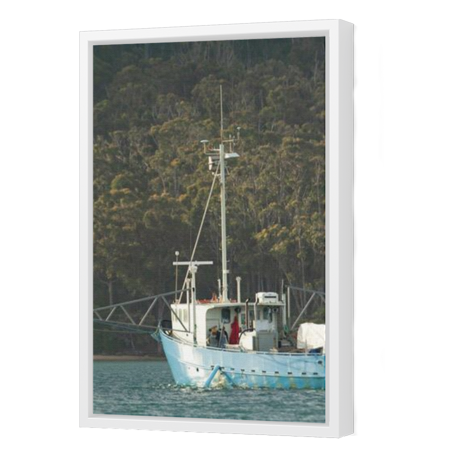Thumbnail for Canvas - White Floating Frame