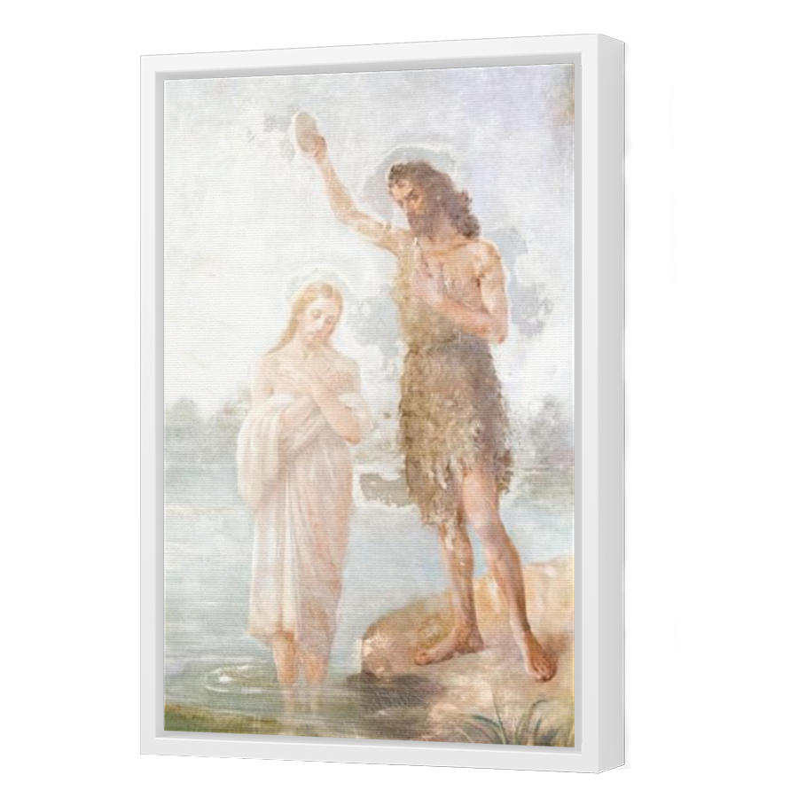 Thumbnail for Canvas - White Floating Frame