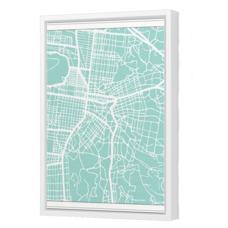 Thumbnail for Canvas - White Floating Frame