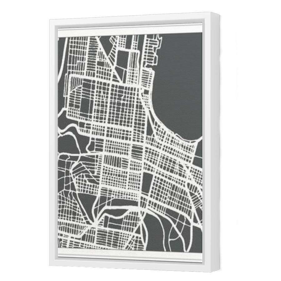 Thumbnail for Canvas - White Floating Frame