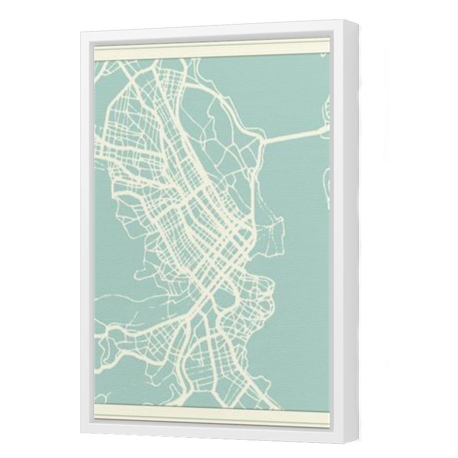 Thumbnail for Canvas - White Floating Frame