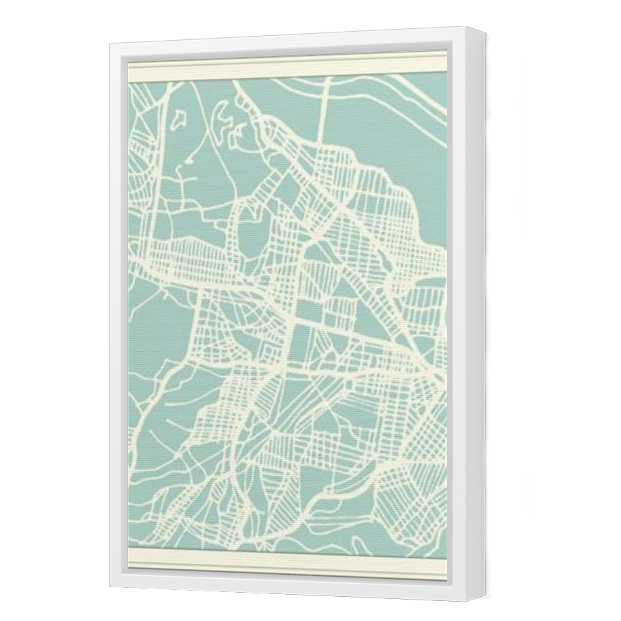 Thumbnail for Canvas - White Floating Frame