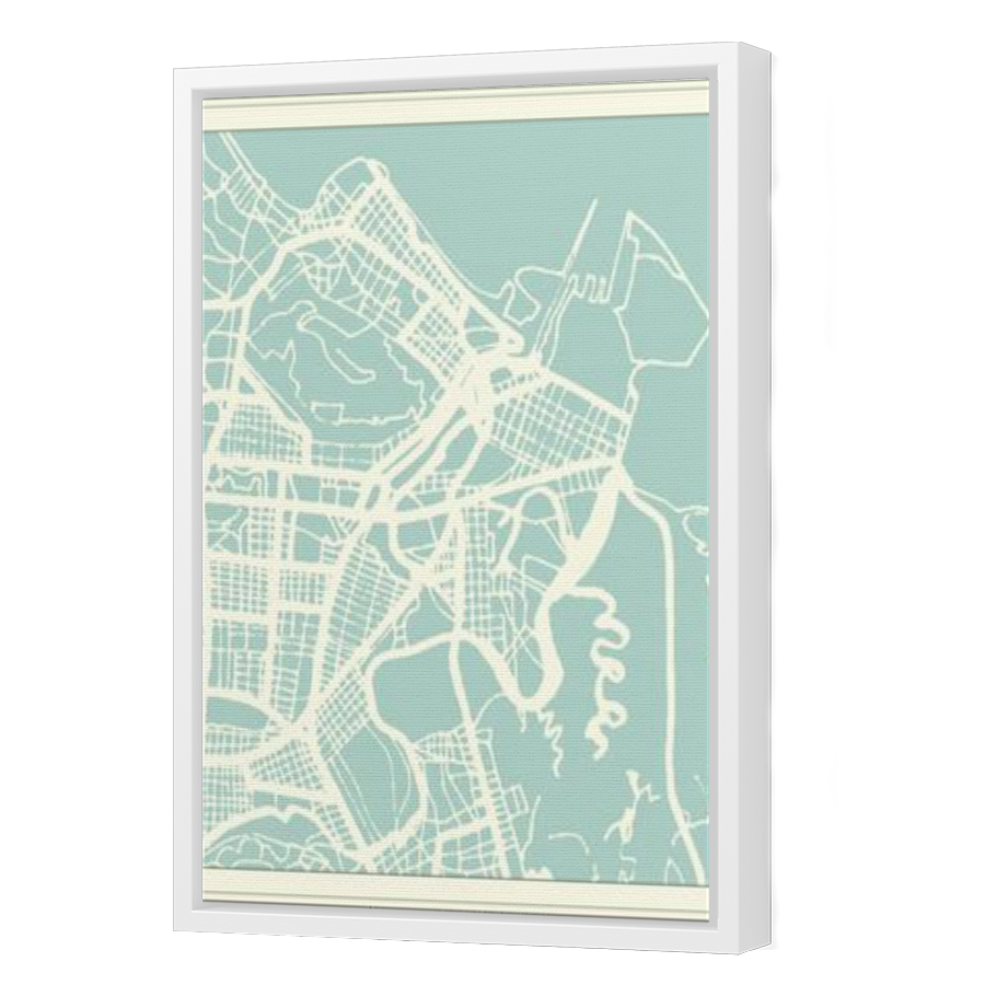 Thumbnail for Canvas - White Floating Frame