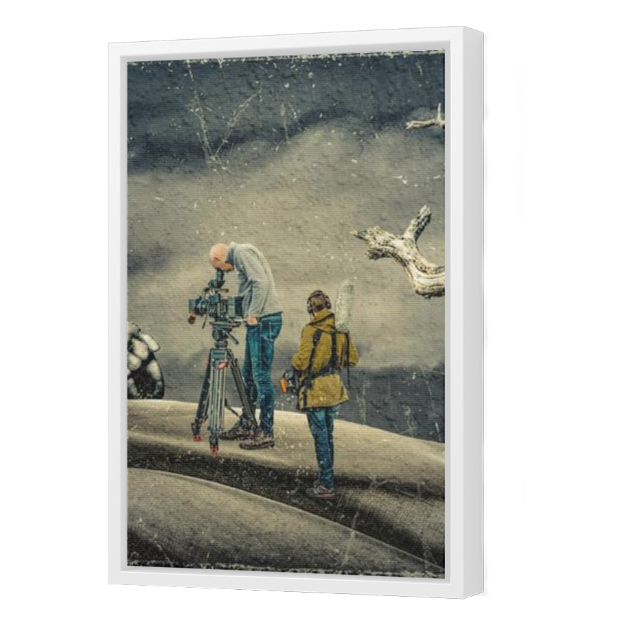 Thumbnail for Canvas - White Floating Frame