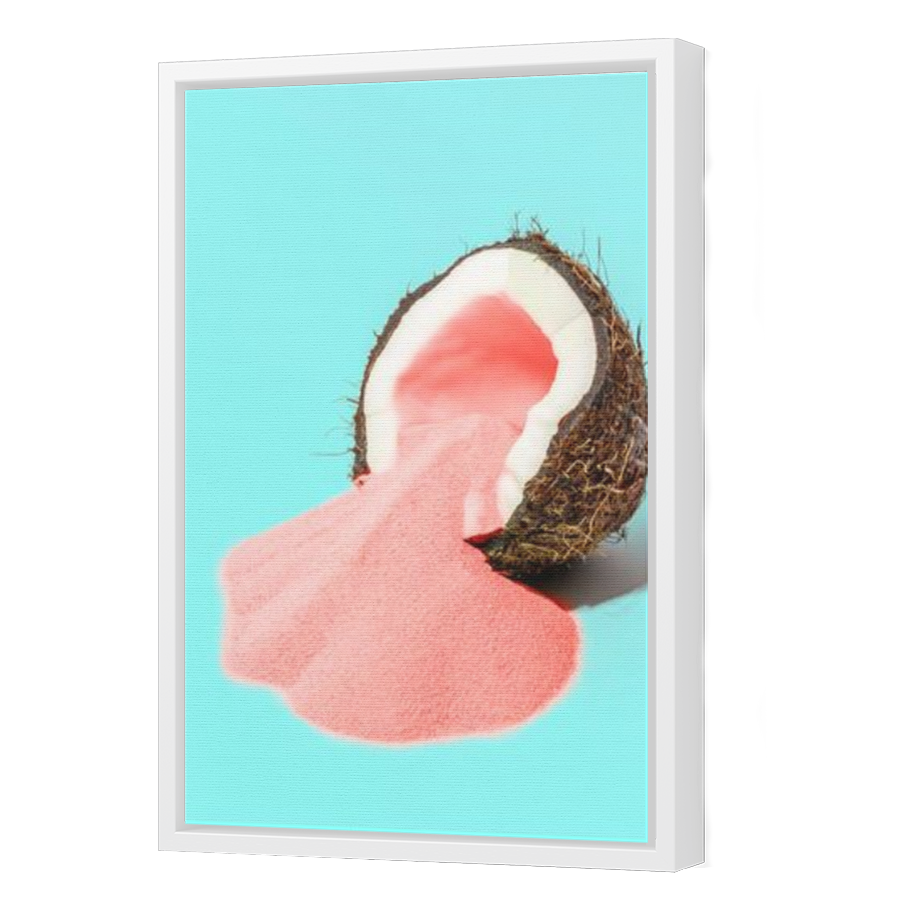 Thumbnail for Canvas - White Floating Frame