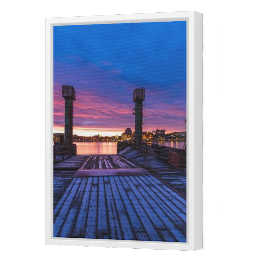 Thumbnail for Canvas - White Floating Frame