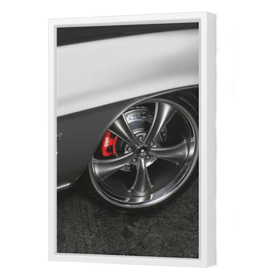 Thumbnail for Canvas - White Floating Frame