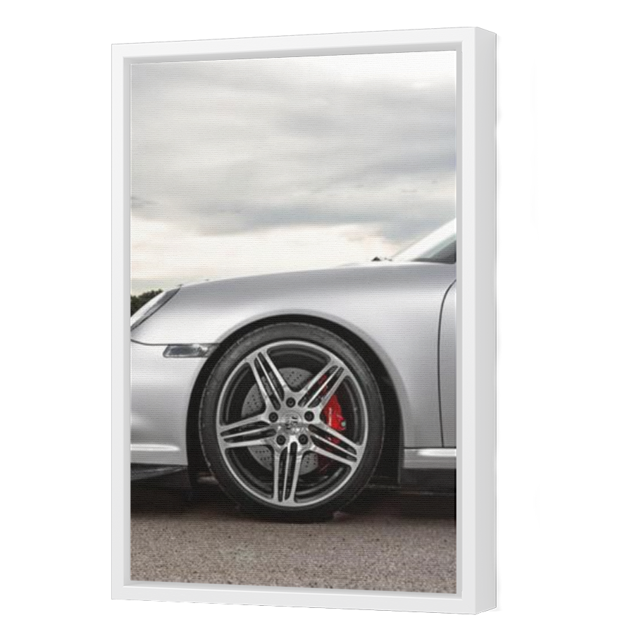 Thumbnail for Canvas - White Floating Frame