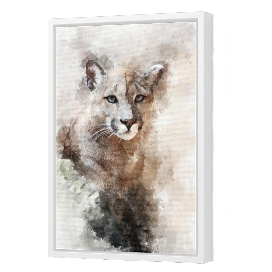 Thumbnail for Canvas - White Floating Frame