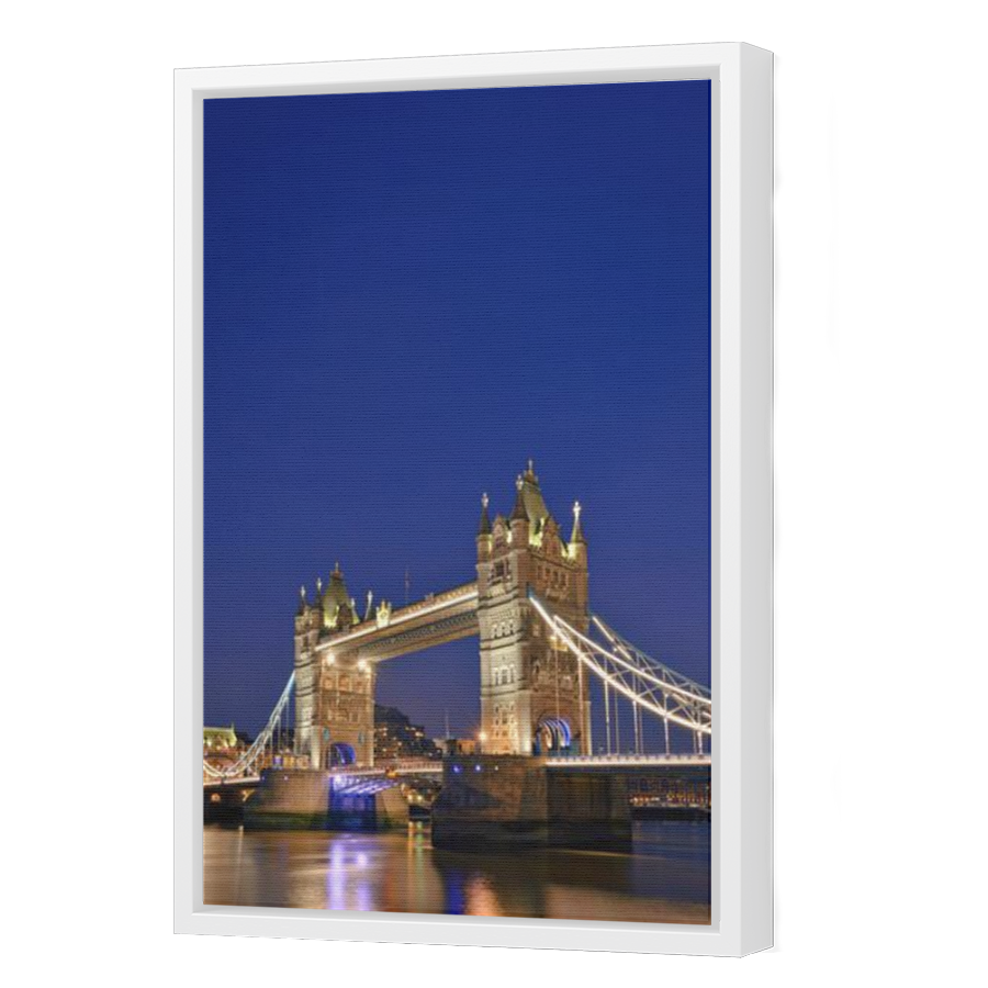 Thumbnail for Canvas - White Floating Frame