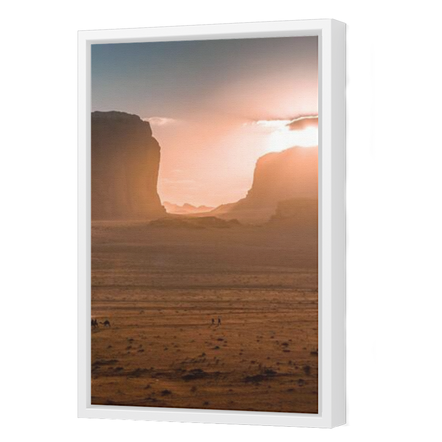 Thumbnail for Canvas - White Floating Frame