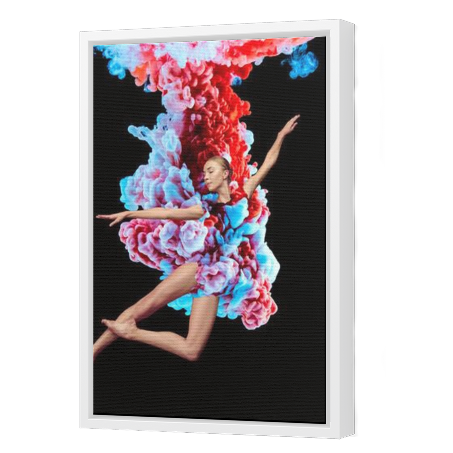 Thumbnail for Canvas - White Floating Frame