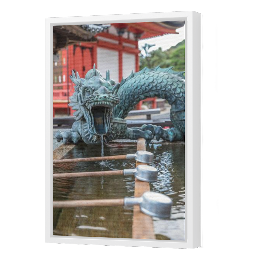 Thumbnail for Canvas - White Floating Frame