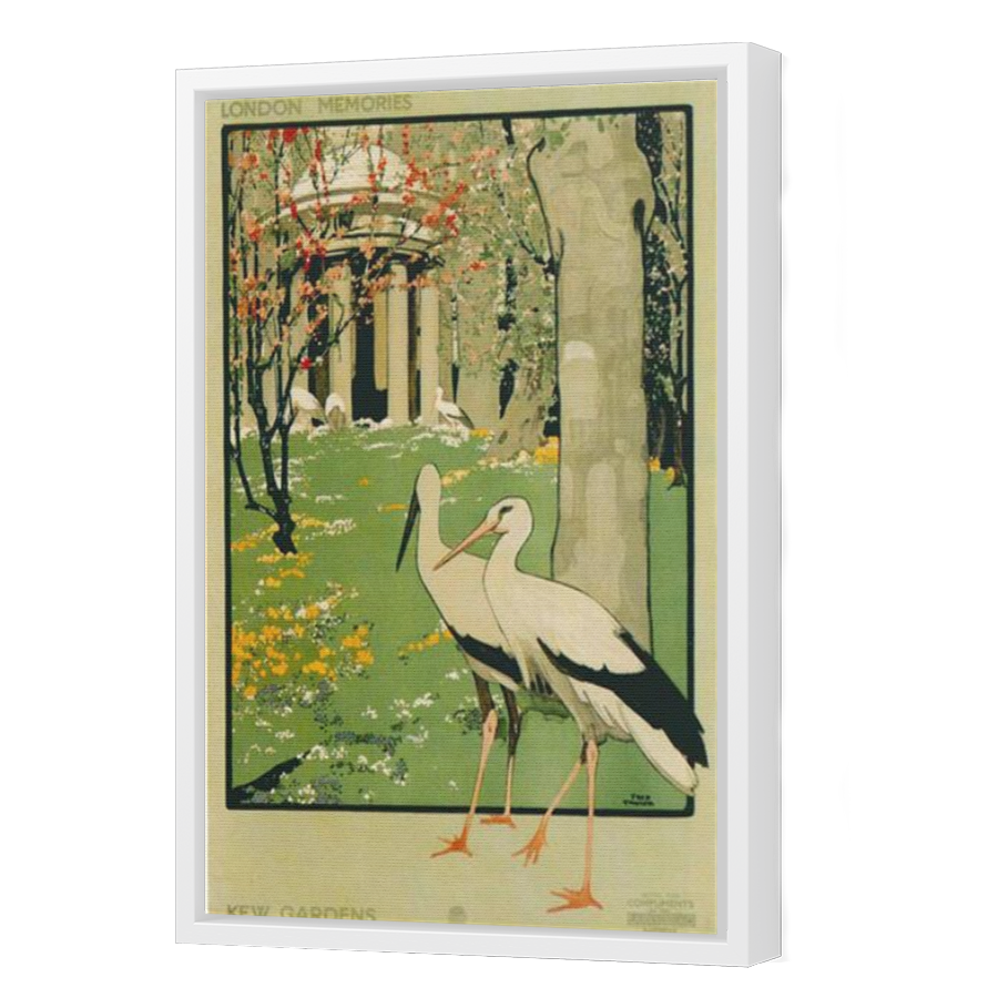 Thumbnail for Canvas - White Floating Frame