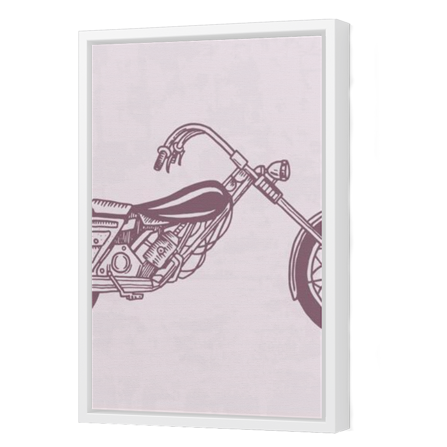 Thumbnail for Canvas - White Floating Frame