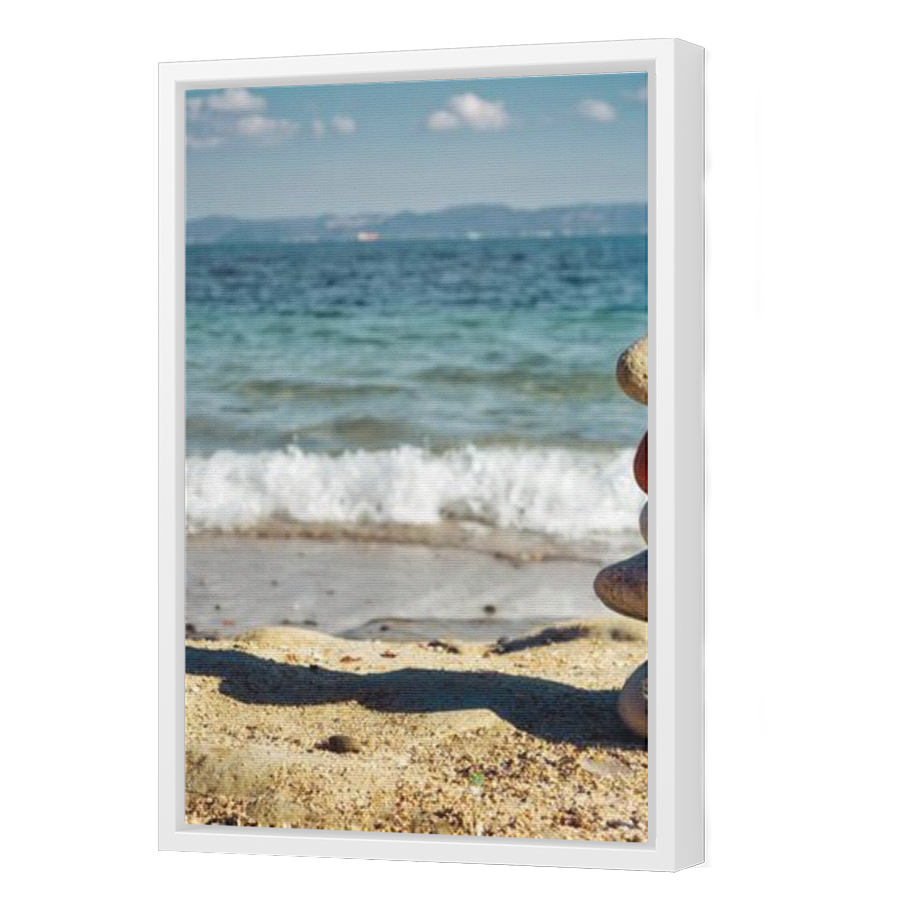 Thumbnail for Canvas - White Floating Frame