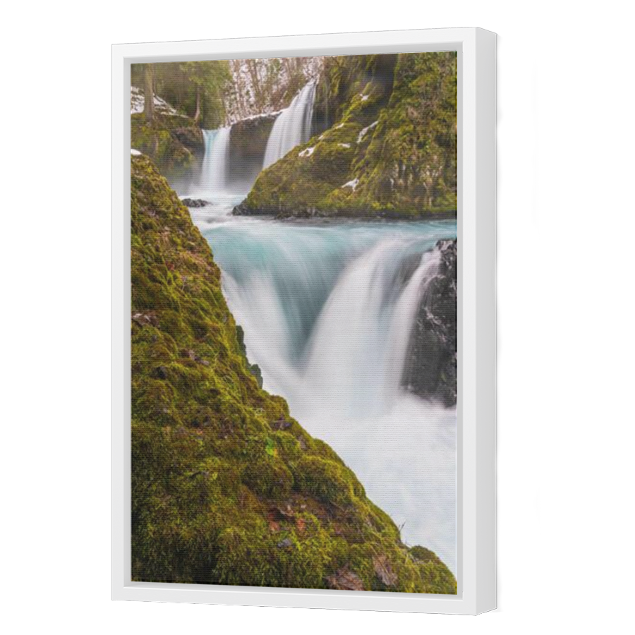 Thumbnail for Canvas - White Floating Frame