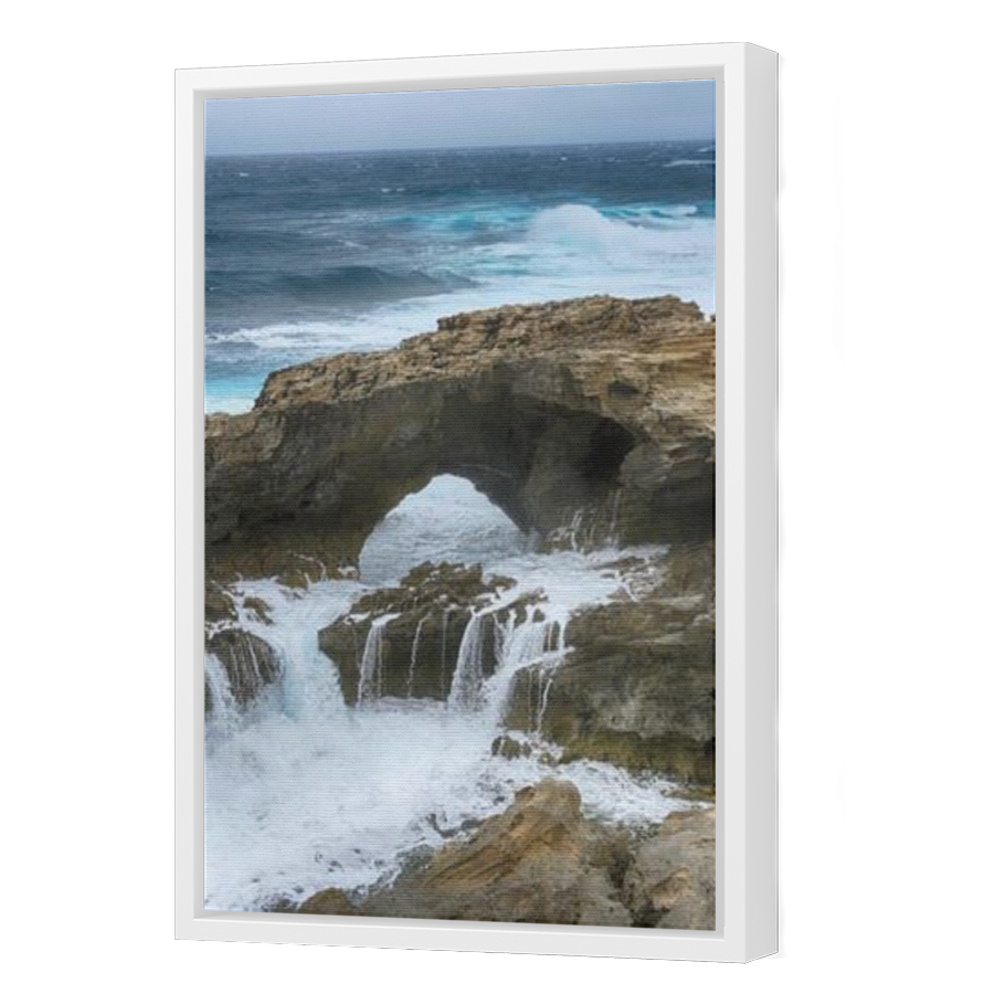 Thumbnail for Canvas - White Floating Frame