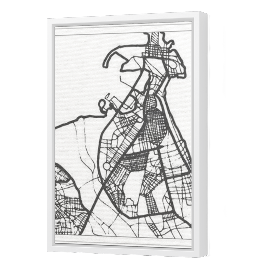 Thumbnail for Canvas - White Floating Frame