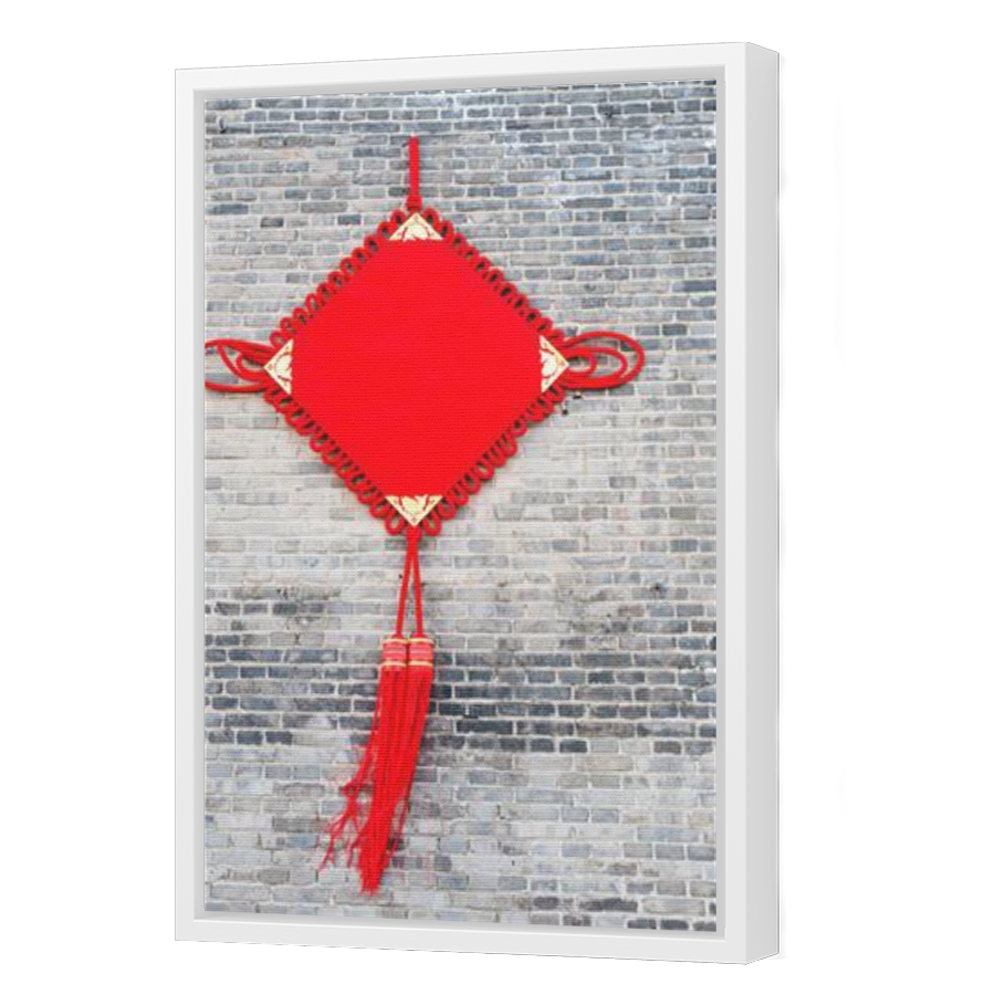 Thumbnail for Canvas - White Floating Frame