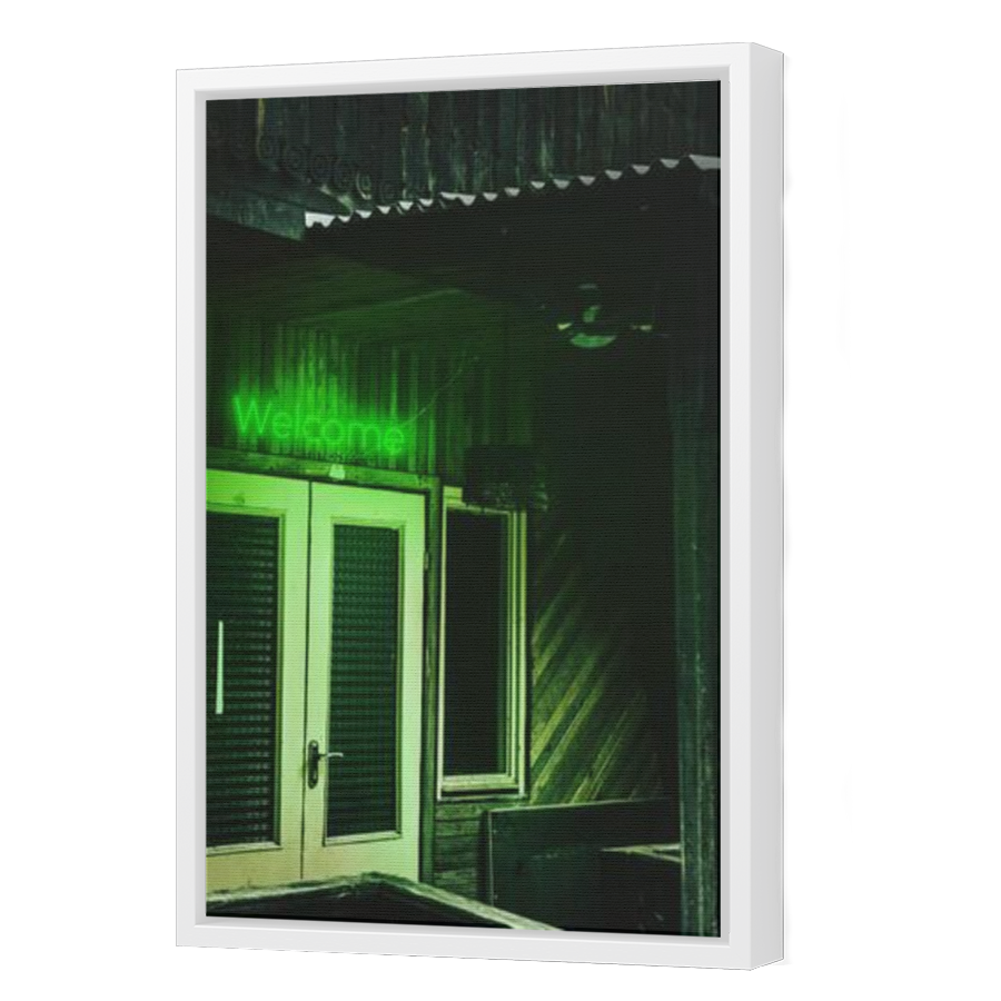 Thumbnail for Canvas - White Floating Frame