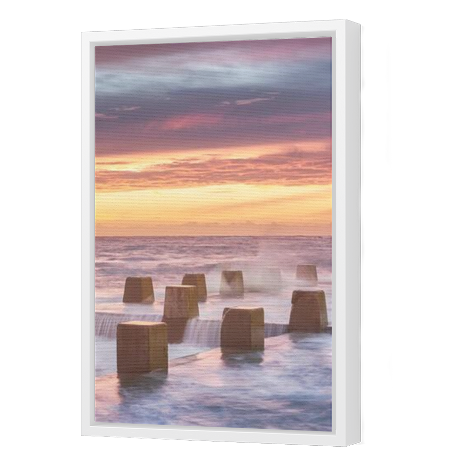 Thumbnail for Canvas - White Floating Frame