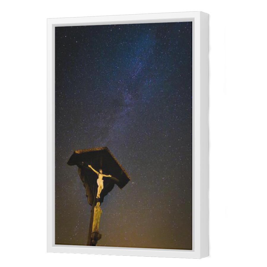 Thumbnail for Canvas - White Floating Frame