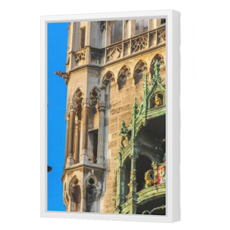 Thumbnail for Canvas - White Floating Frame