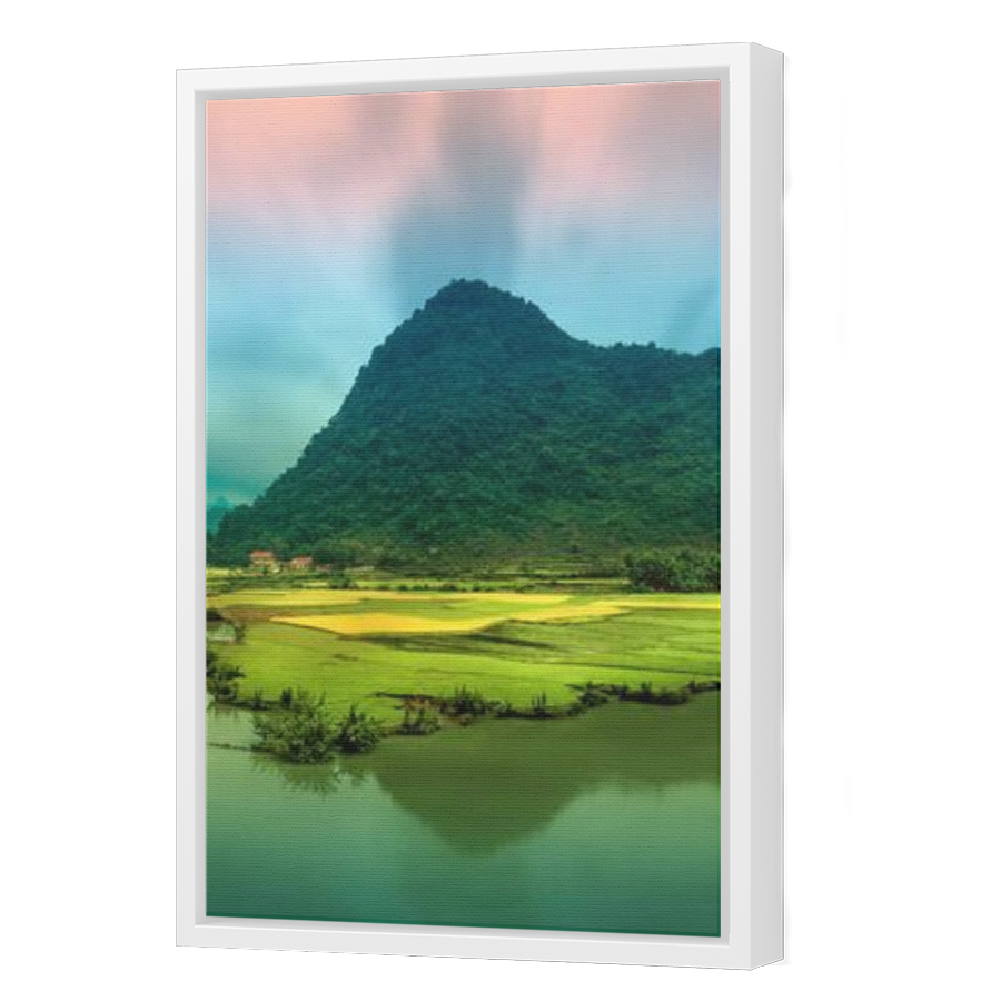 Thumbnail for Canvas - White Floating Frame