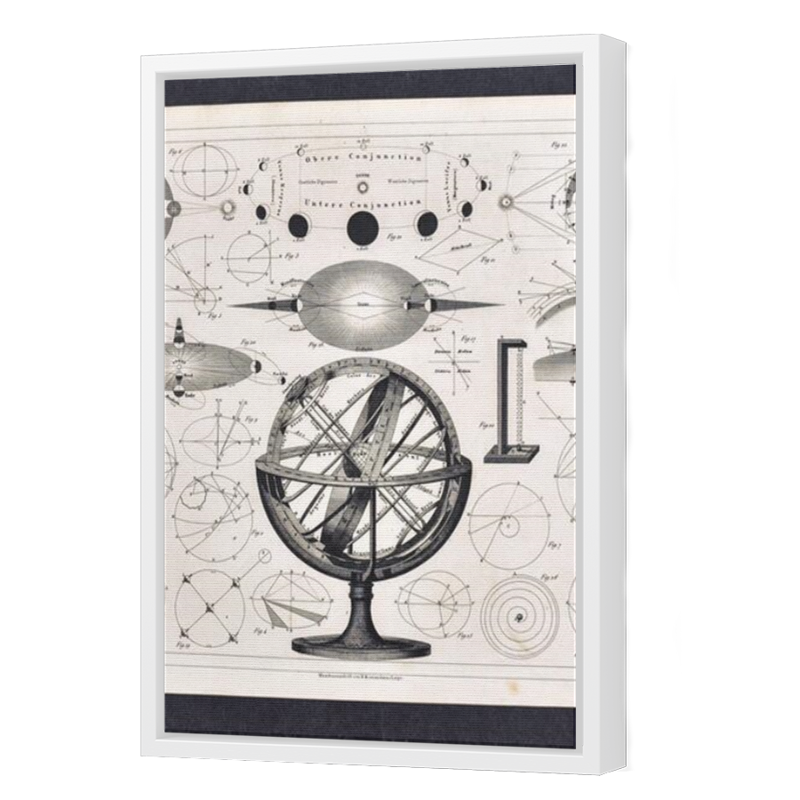 Thumbnail for Canvas - White Floating Frame