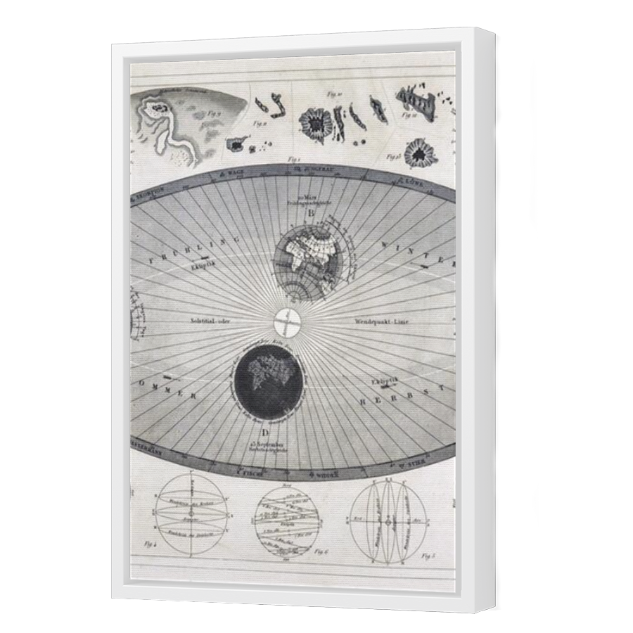 Thumbnail for Canvas - White Floating Frame