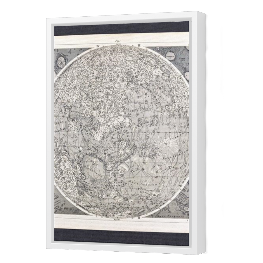 Thumbnail for Canvas - White Floating Frame