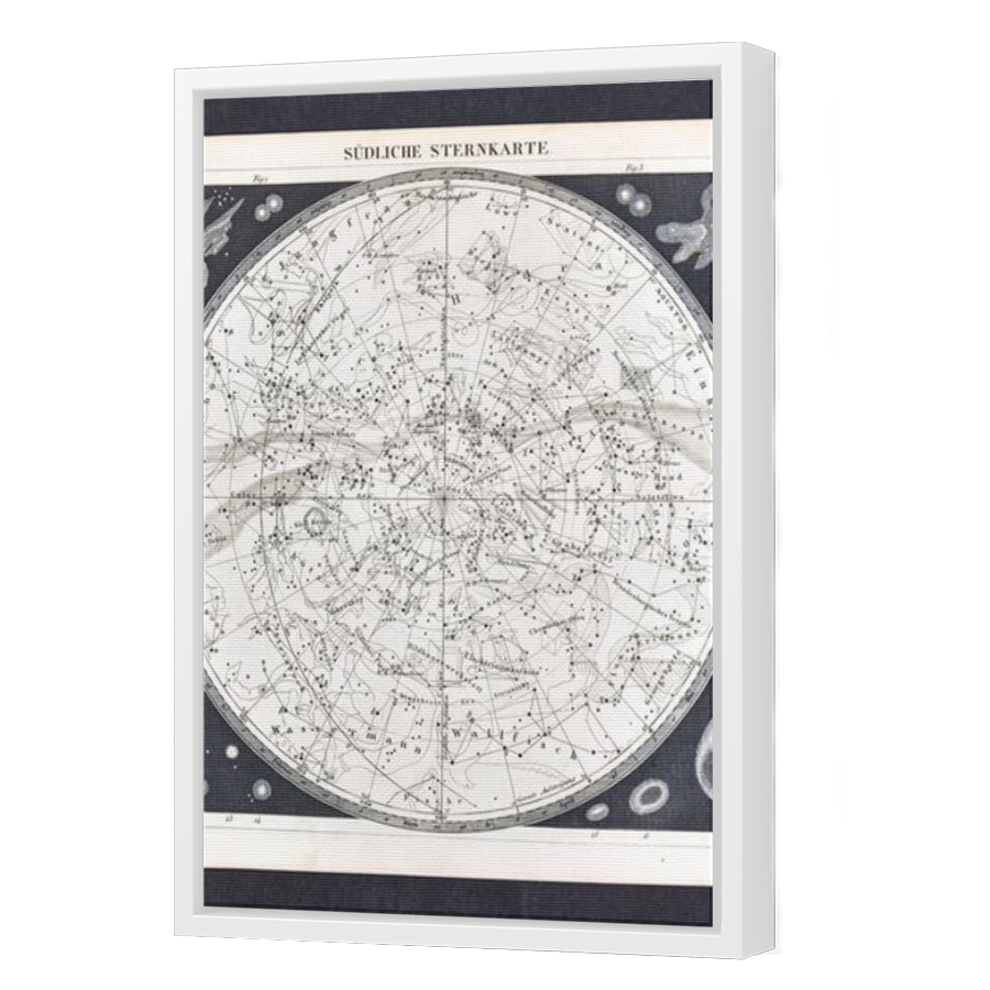 Thumbnail for Canvas - White Floating Frame