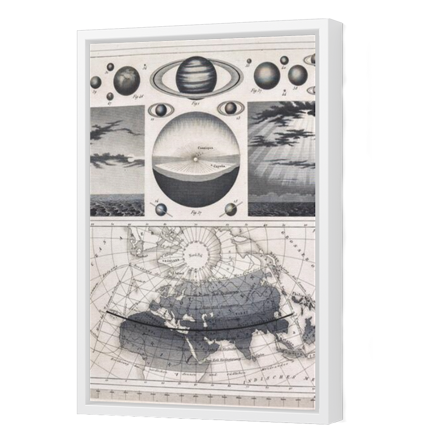Thumbnail for Canvas - White Floating Frame