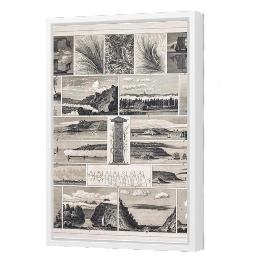 Thumbnail for Canvas - White Floating Frame