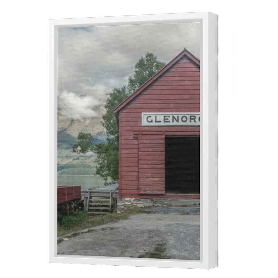Thumbnail for Canvas - White Floating Frame