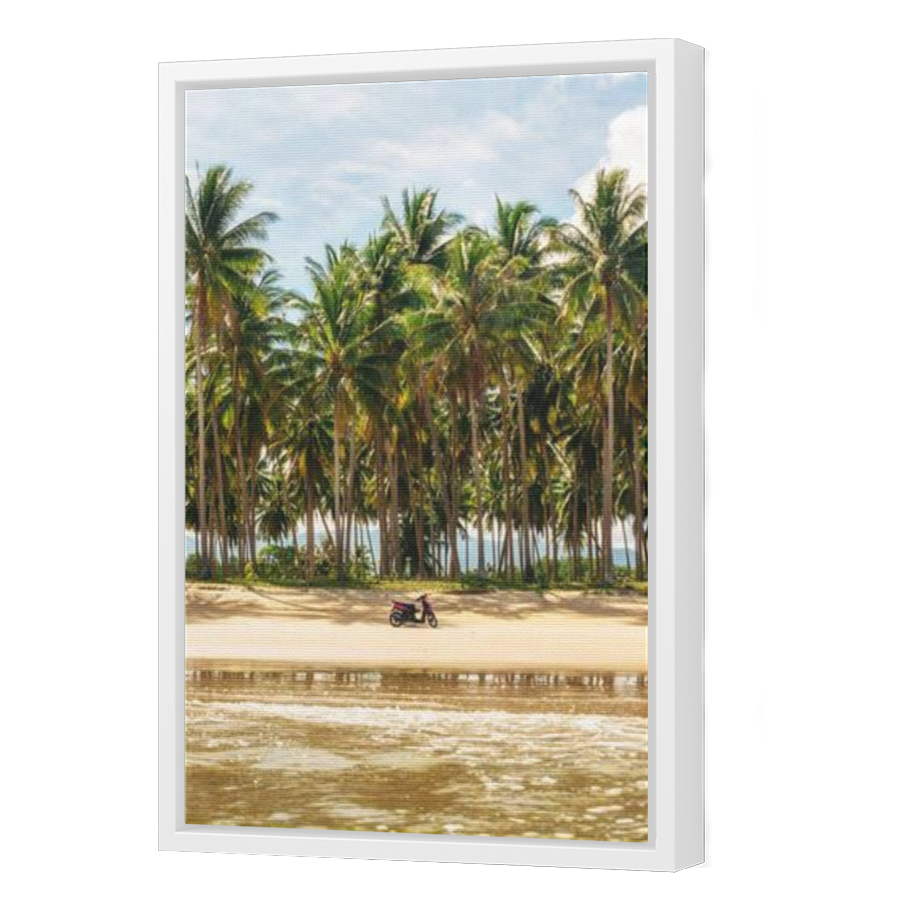 Thumbnail for Canvas - White Floating Frame