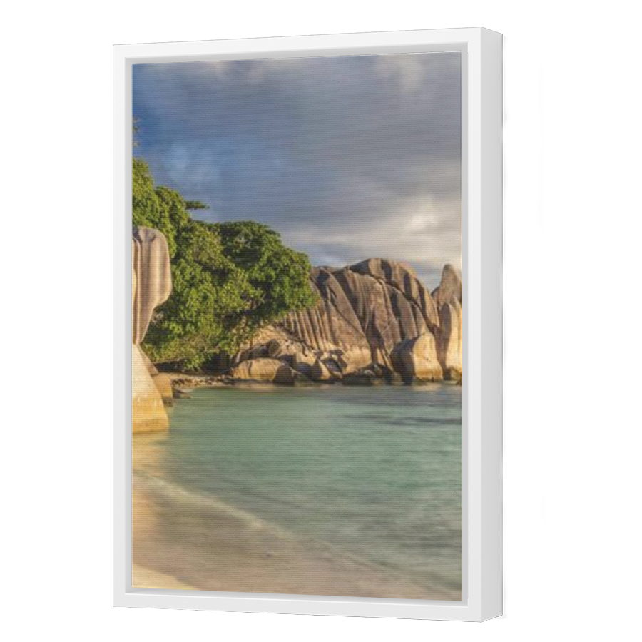 Thumbnail for Canvas - White Floating Frame
