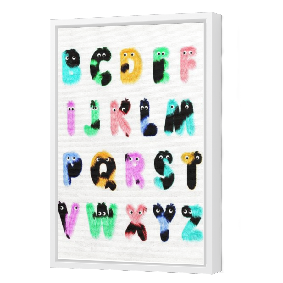 Thumbnail for Canvas - White Floating Frame