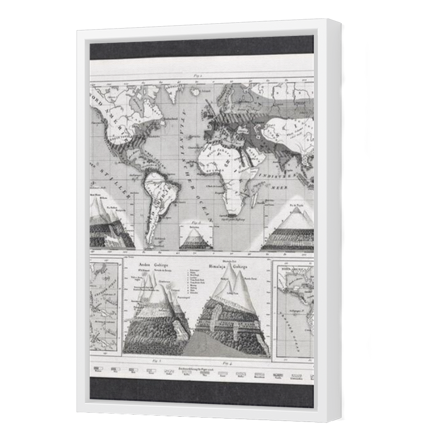Thumbnail for Canvas - White Floating Frame