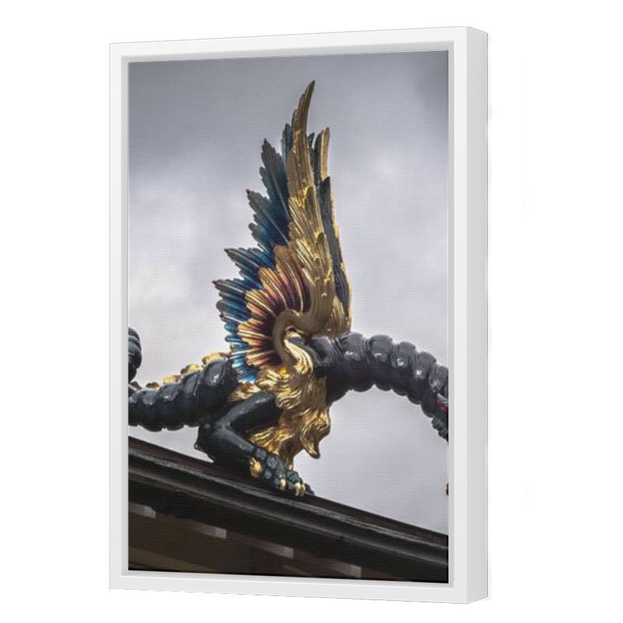 Thumbnail for Canvas - White Floating Frame