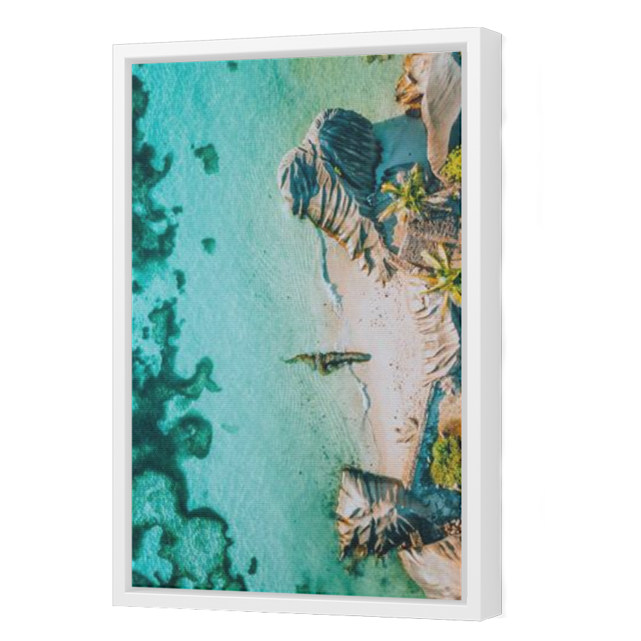 Thumbnail for Canvas - White Floating Frame