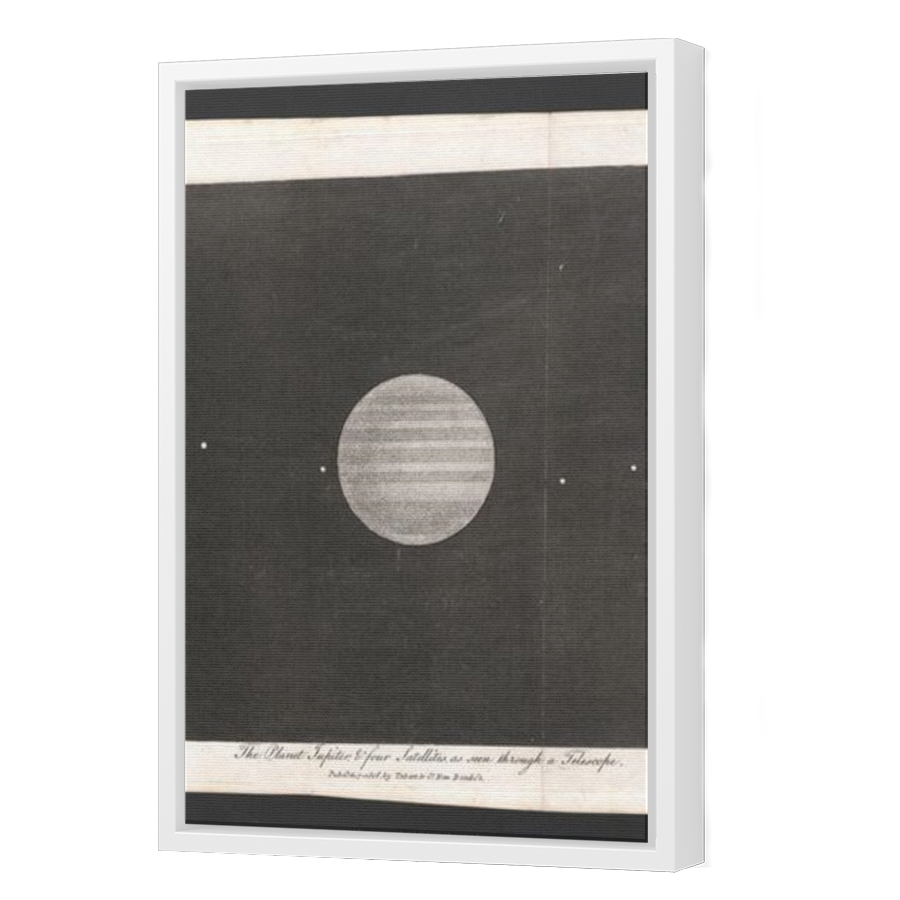 Thumbnail for Canvas - White Floating Frame