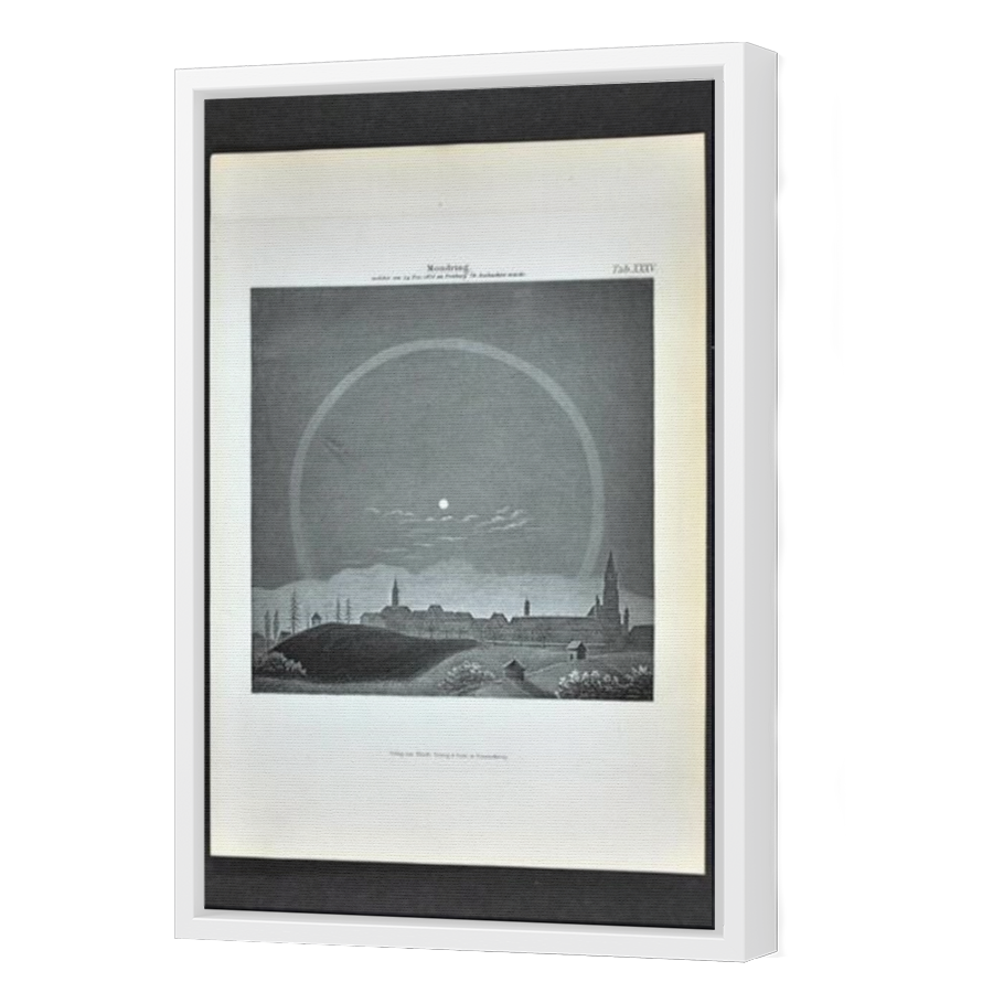 Thumbnail for Canvas - White Floating Frame