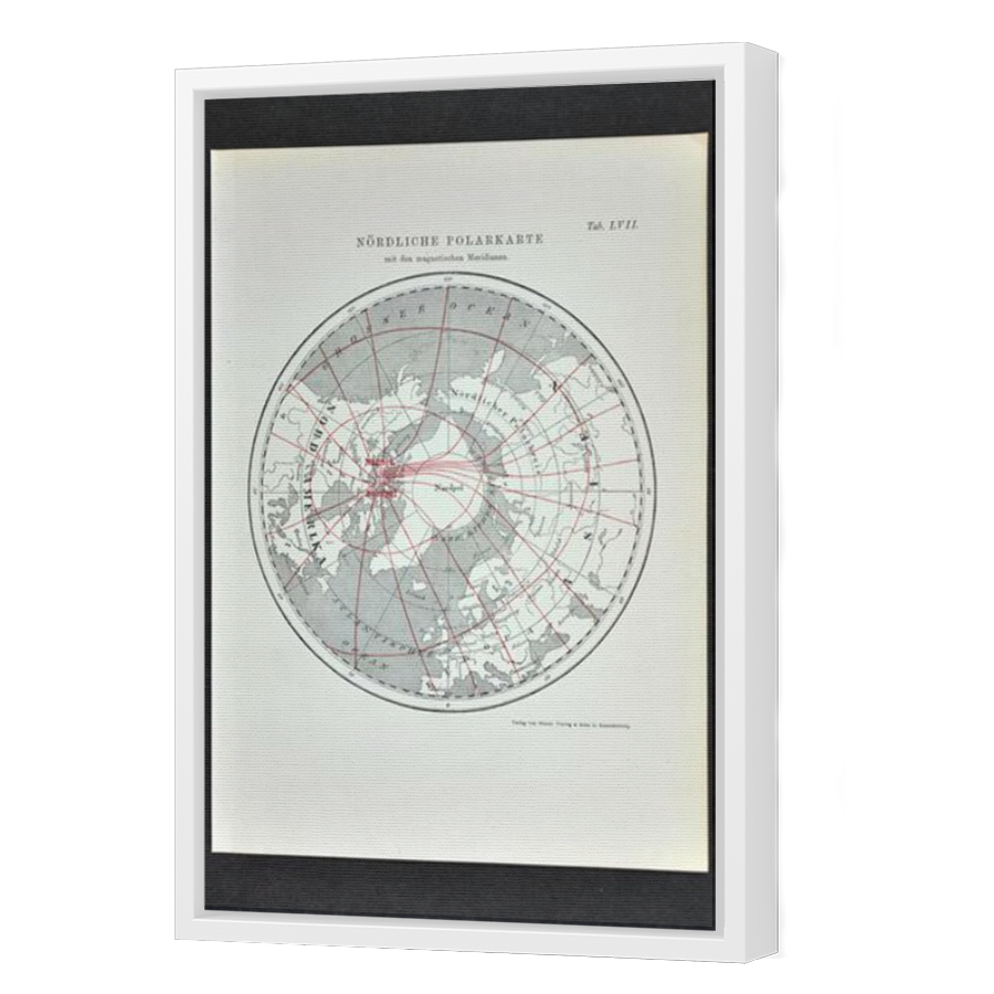 Thumbnail for Canvas - White Floating Frame